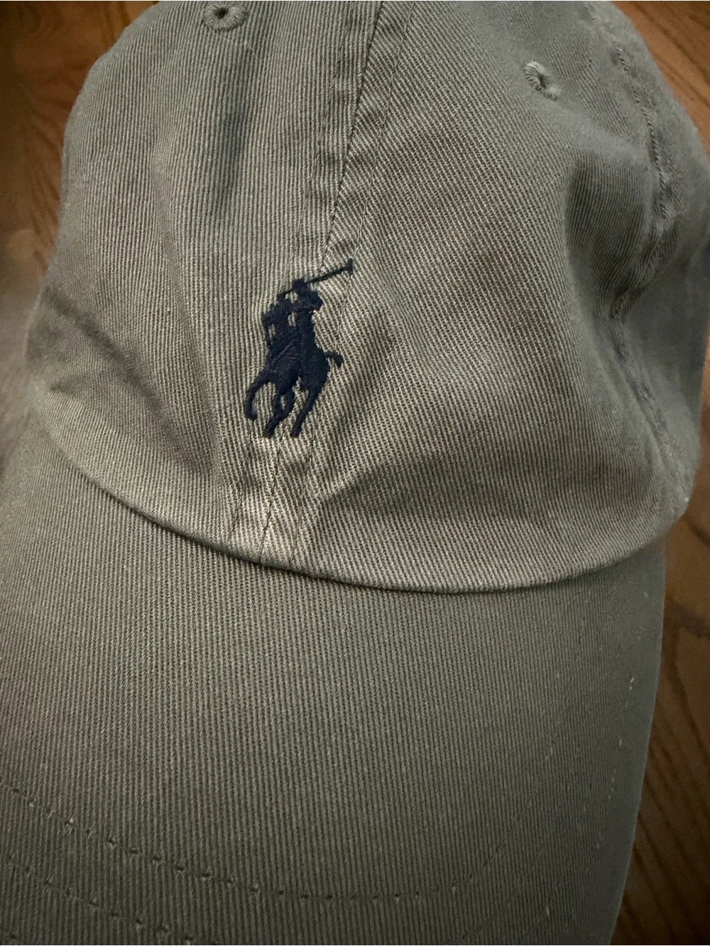 Ralph Lauren Grey Polo Baseball Cap
